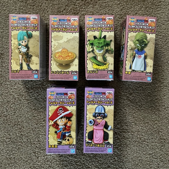 Banpresto Dragon Ball *WCF* Treasure Rally (Vol 2 & 3) World Collectable Figures - Picture 1 of 16